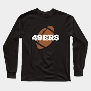 49ers (Whitefont) - San francisco 49ers Long Sleeve T-Shirt